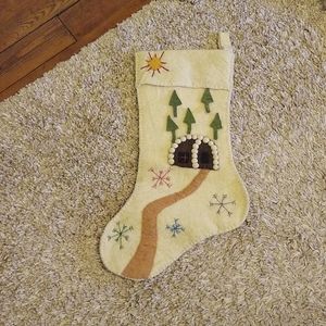 Wool Christmas Stocking